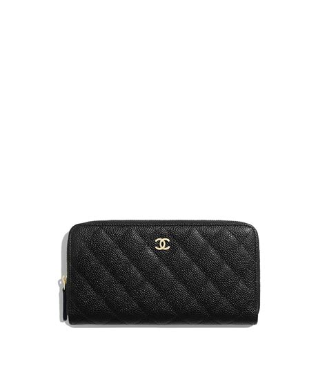 chanel small classic wallet price|Chanel classic long zipped wallet.